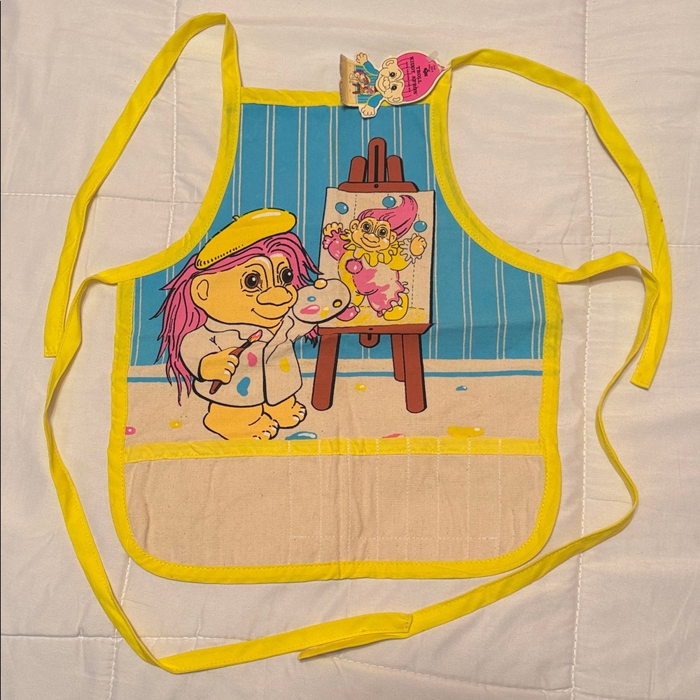 Vintage Russ Troll Kiddy Apron